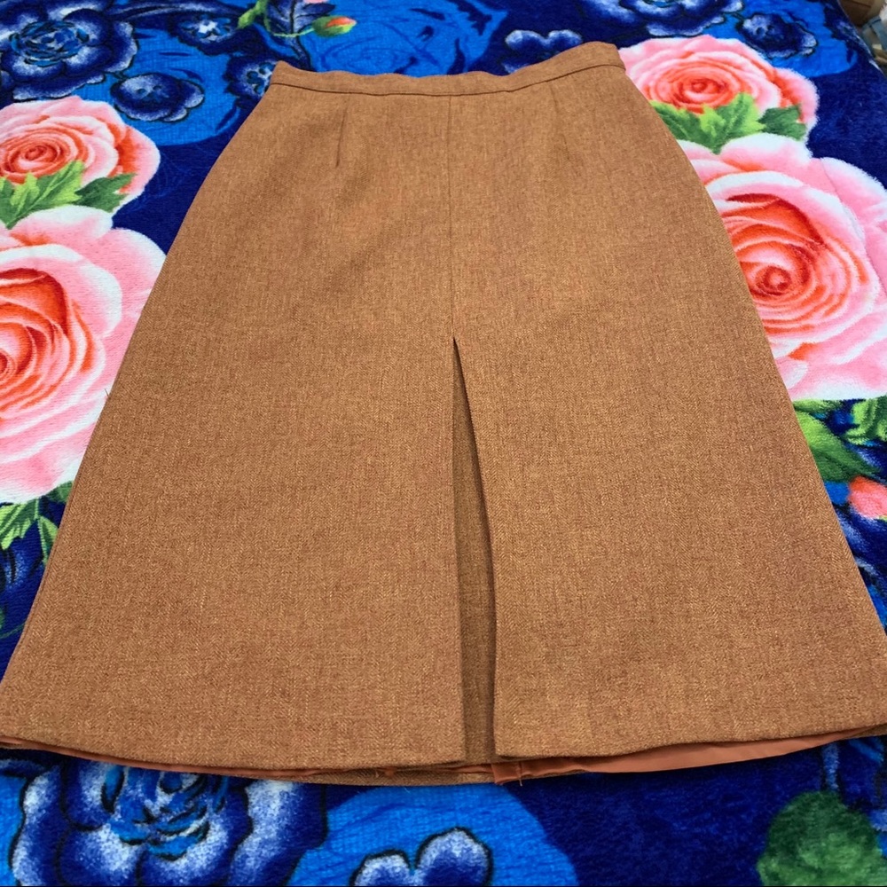 Giorgio Sant’ Angelo Rust Orange Skirt. - image 5